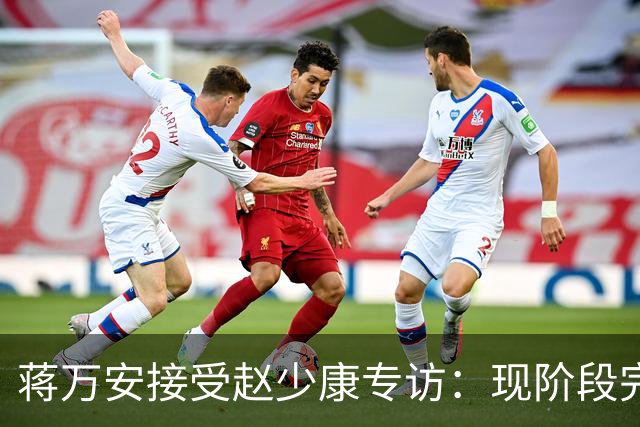 蒋万安接受赵少康专访：现阶段完全不想2028，力挺卢秀燕扛重任